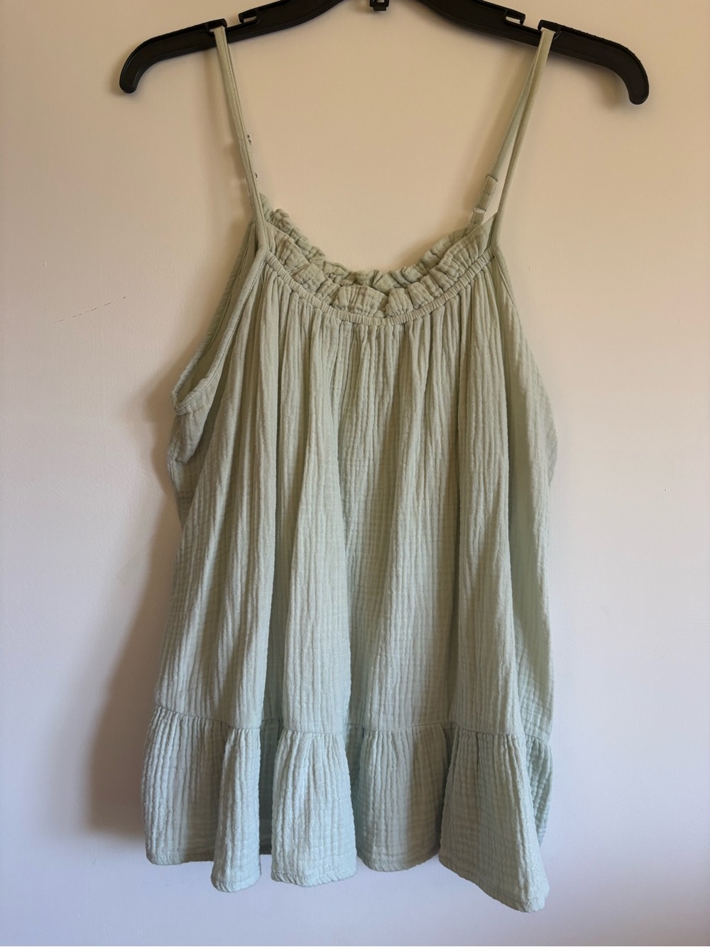 Magaschoni Organic Cotton Gauze Babydoll Cami Tank Top - Picture 1 of 7
